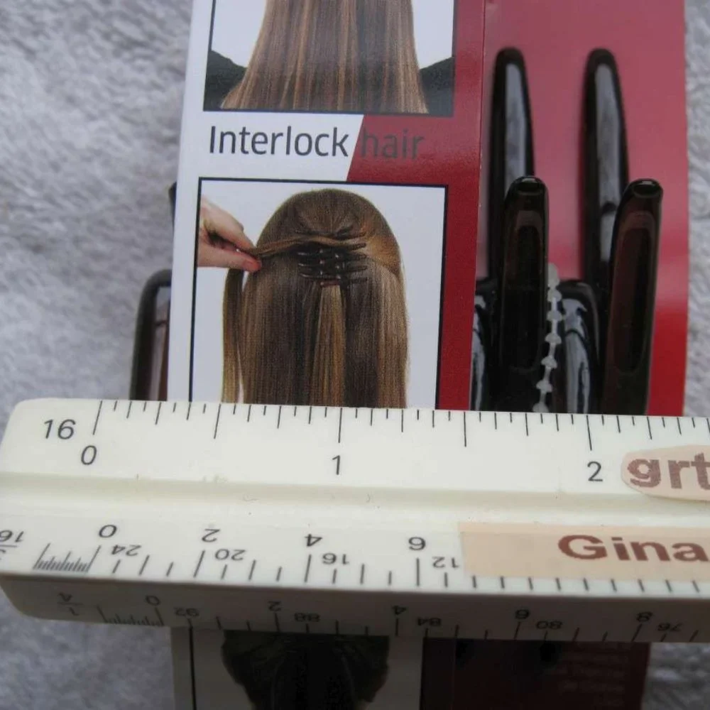 Vidal Sassoon Dual Use Clip Braiding Aid Cross Interlock Hair Braid Updo Pro